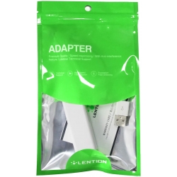 Karta sieciowa ADAPTER USB LAN RJ45 + HUB 3xUSB