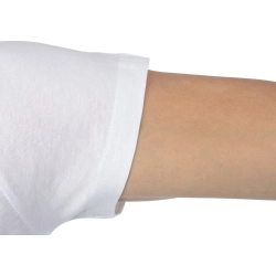NASA koszulka męska t-shirt dekolt V Basic Worm biała