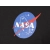 NASA koszulka męska t-shirt dekolt V Basic Ball czarna